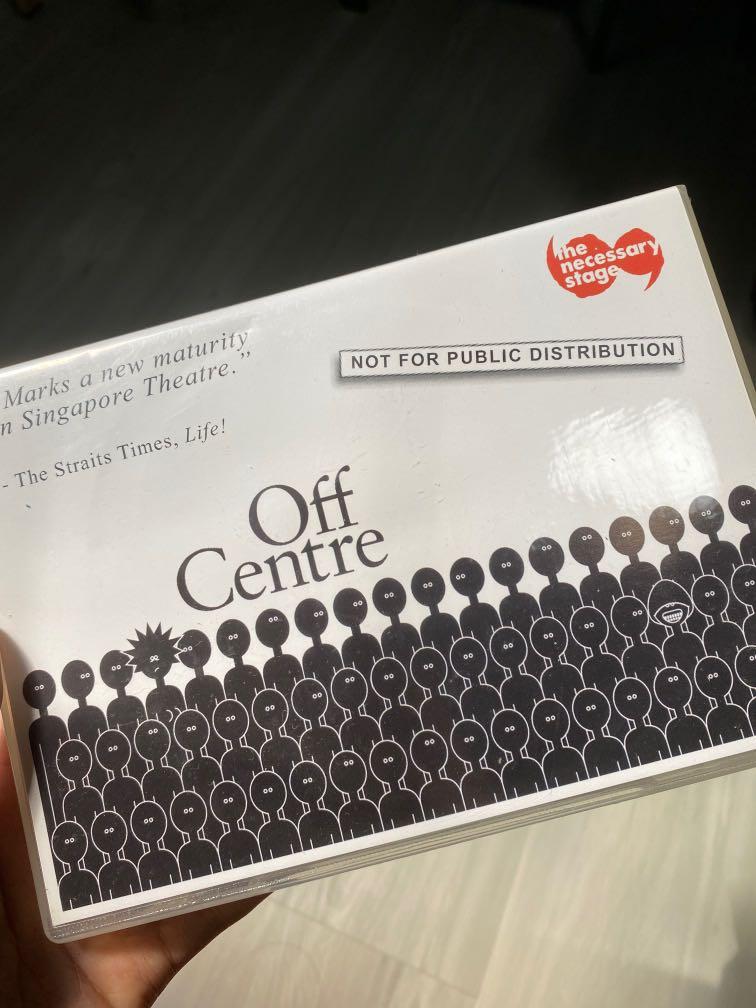 Off centre play CD (Category: CDs & DVDs) located in Singapore. Submitted by battttttyt (Listing ID 1135650326, Image 1). Description: Never used before. Self collect at my address .