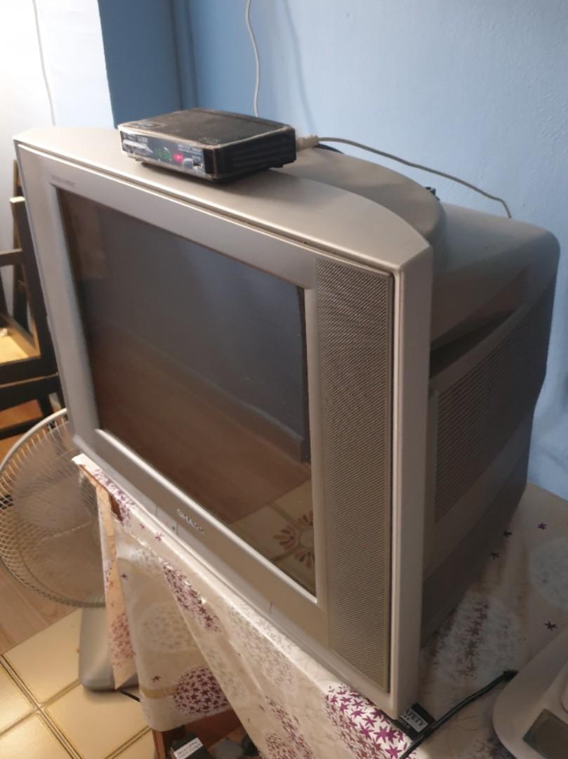 Old TV, Furniture & Home Living, Furniture, TV Consoles on Carousell