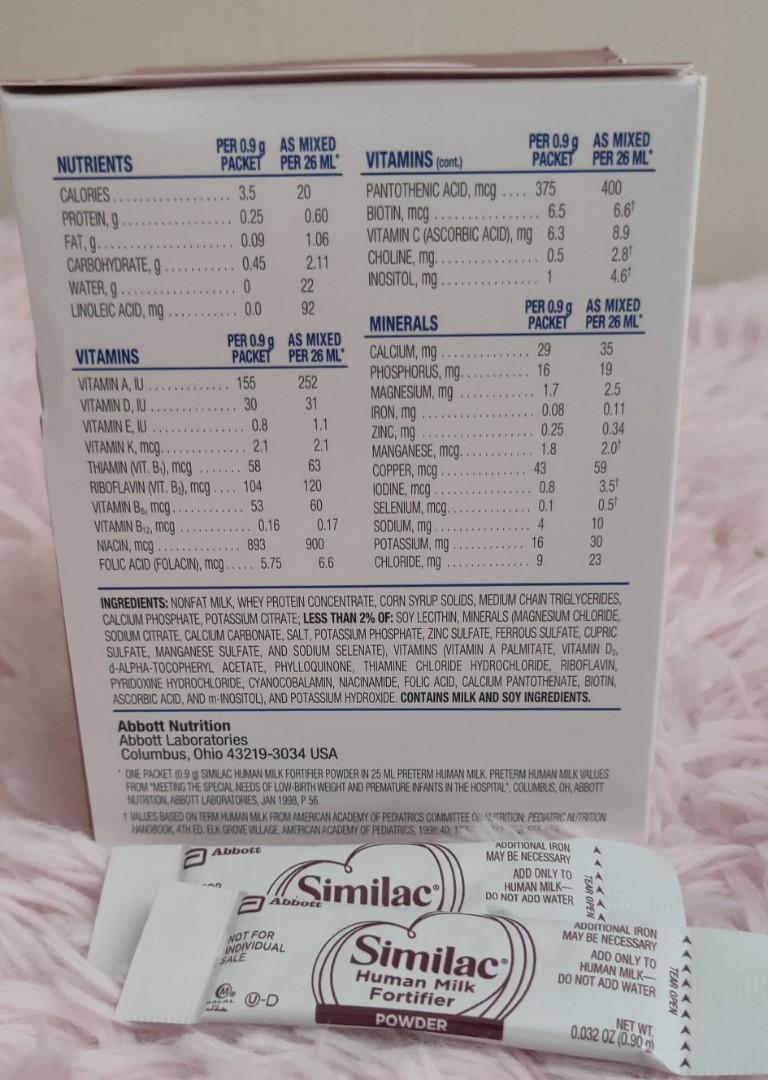 ORIGINAL ABBOTT Similac Human Milk Fortifier HMF terlebih beli