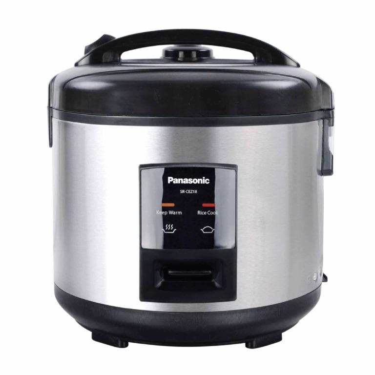 Panasonic Rice Cooker SRCEZ18 (1.8L) Cooking And Steaming, TV & Home