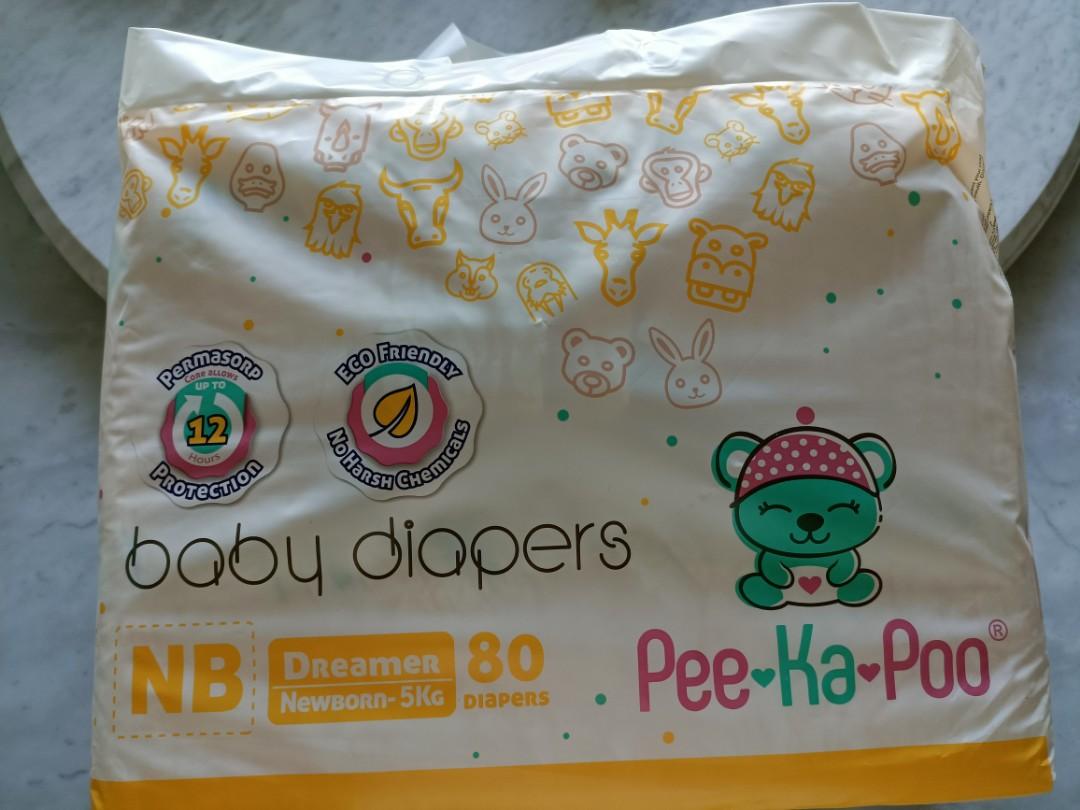 Peekaboo diapers, Babies & Kids, Bathing & Changing, Diapers & Baby ...