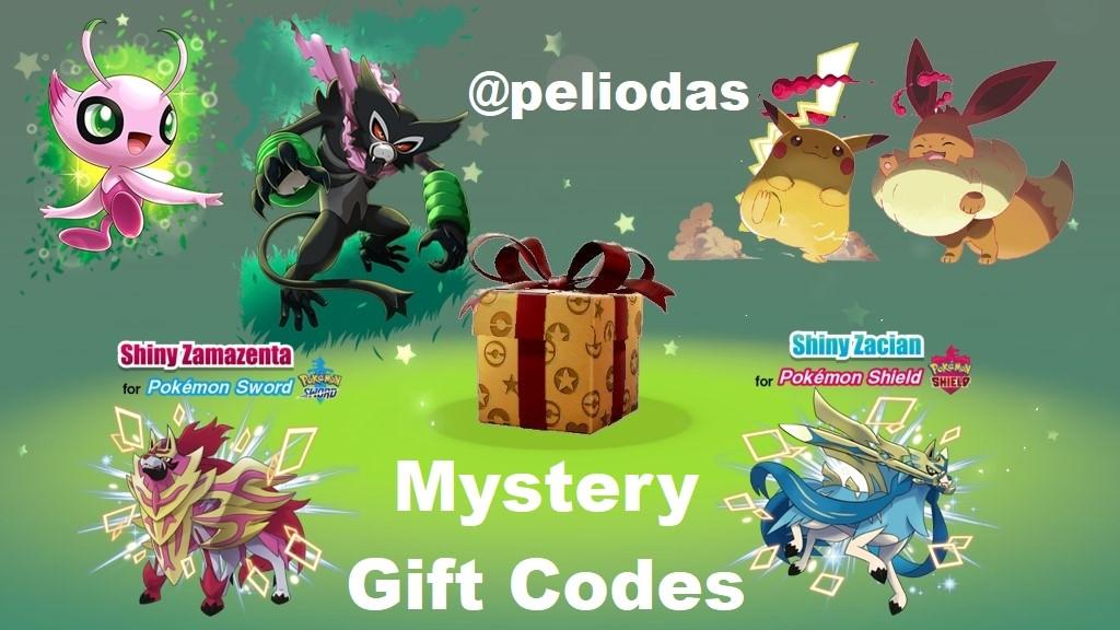 pokemon mystery gift codes 2022