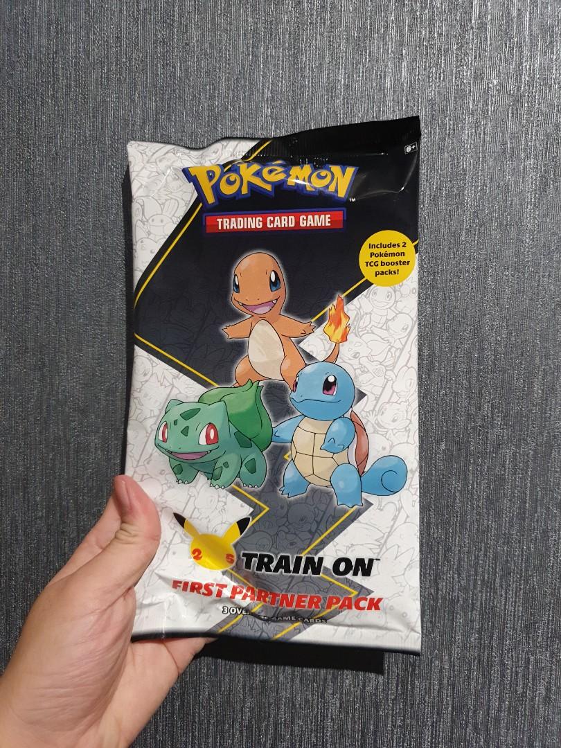 Pokemon TCG Card 25th Anniversary Kanto First Partner Oversized Pack,  Hobbies & Toys, Toys & Games on Carousell