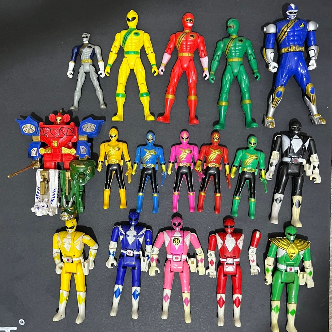 Bootleg power rangers toys best sale