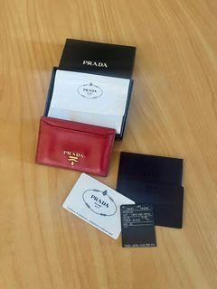 Prada Card Case with Authenticity card