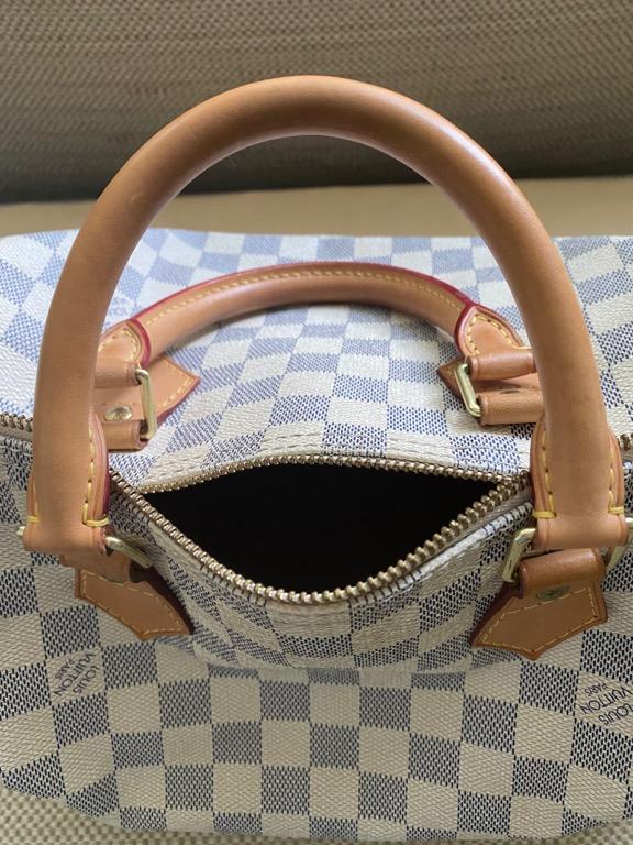 Preloved Louis Vuitton Damier Azur Speedy 30 Bag SP1016 082323