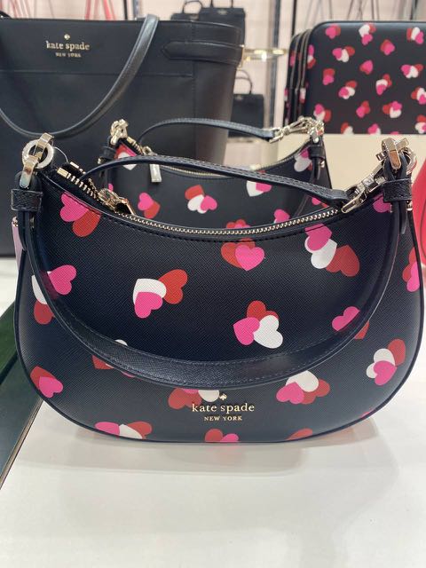 PREORDER) KATE SPADE FLUTTER HEARTS, Women's Fashion, Bags & Wallets,  Purses & Pouches on Carousell