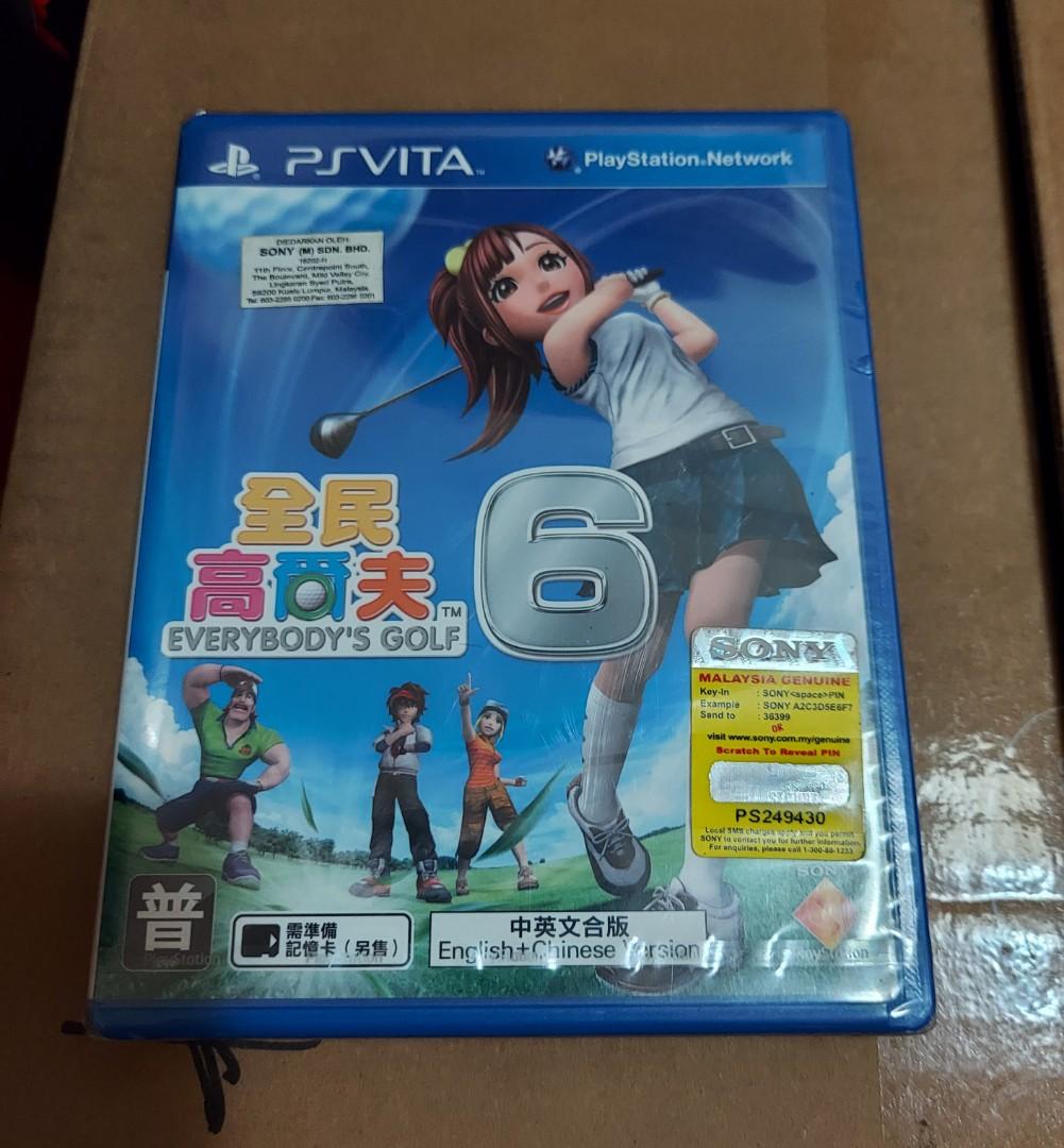 Ps Vita Everybody Golf 6, Video Gaming, Video Games, PlayStation on