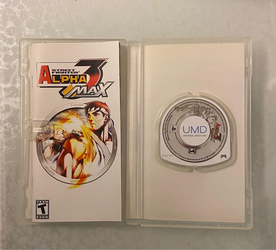 PSP 美版Street Fighter Alpha 3 Max 版（包平郵）, 電子遊戲, 電子