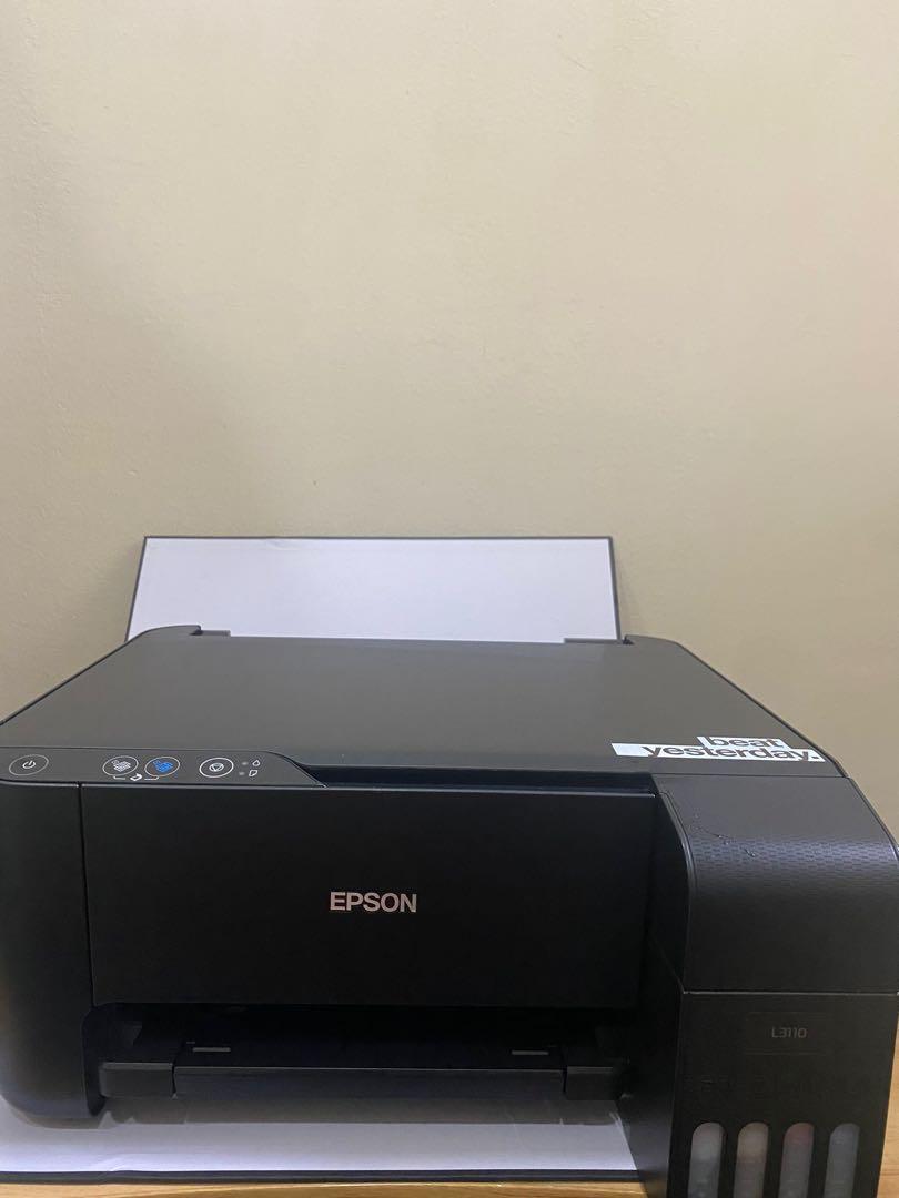 Refillable printer EPSON L3110., Computers \u0026 Tech, Parts \u0026 Accessories,  Computer Parts on Carousell