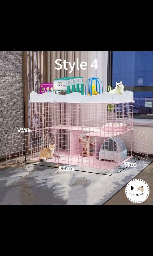 SANGKAR KUCING, Furniture & Home Living, Home Improvement