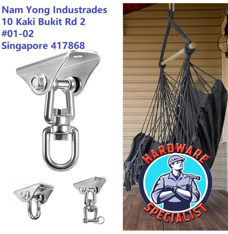 Stainless Steel 304 Ceiling Mounting Hook Swing Hook