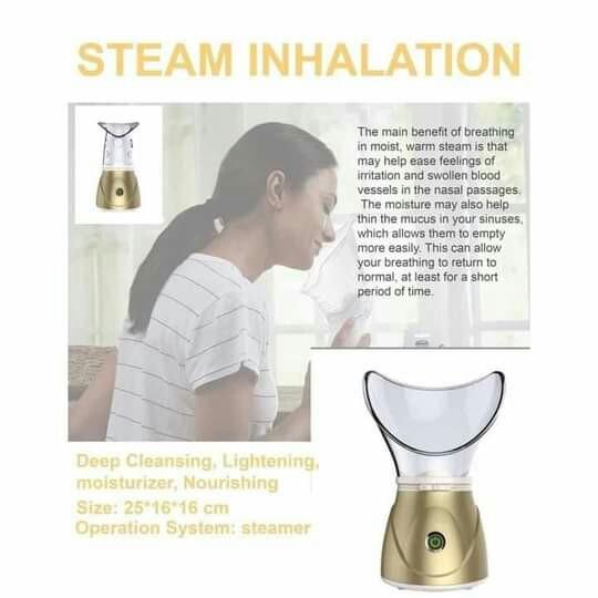 Steam inhalation/facial steamer SUOB, Beauty & Personal Care
