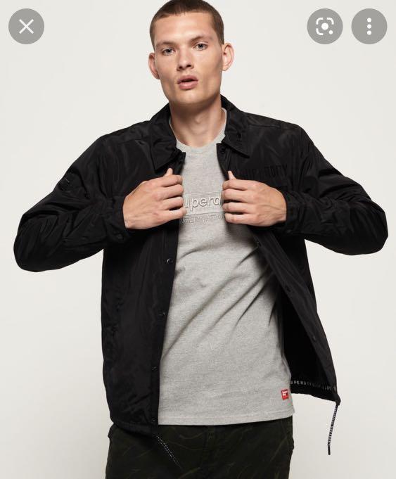 superdry coach jacket