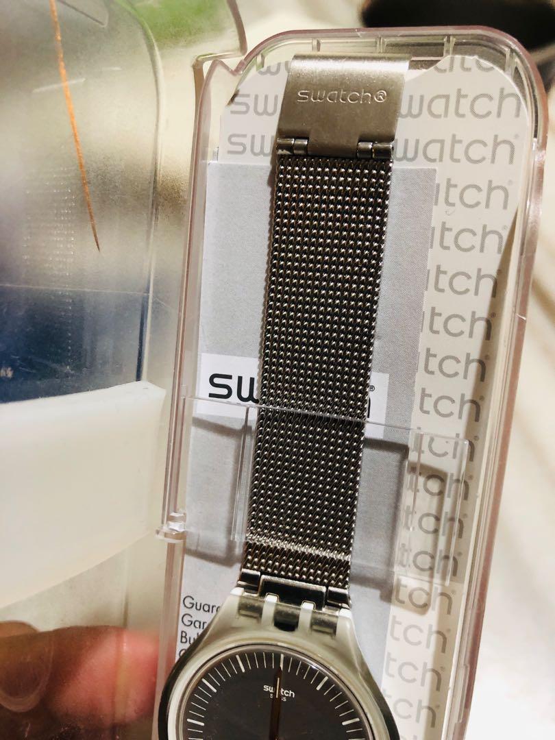 Swatch sales milanese strap