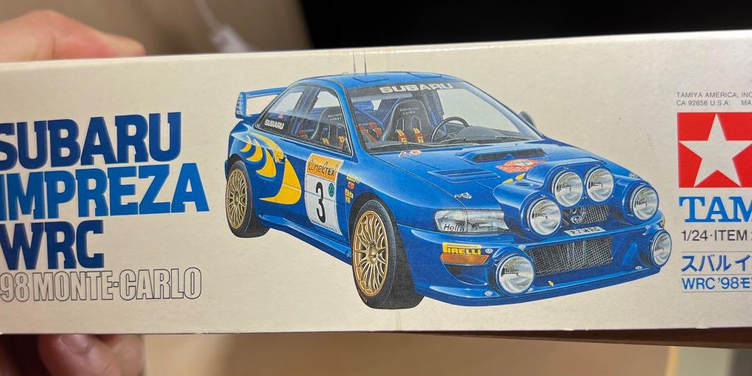 Tamiya 1/24 Subaru Impreza WRC '98 Monte-Carlo, 興趣及遊戲, 玩具