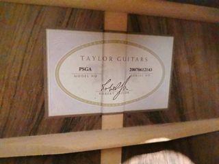 Taylor made acoustic guitar