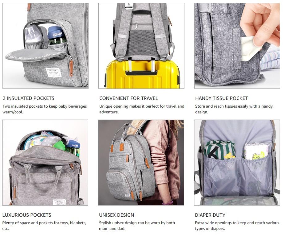 Tethys cheap diaper bag