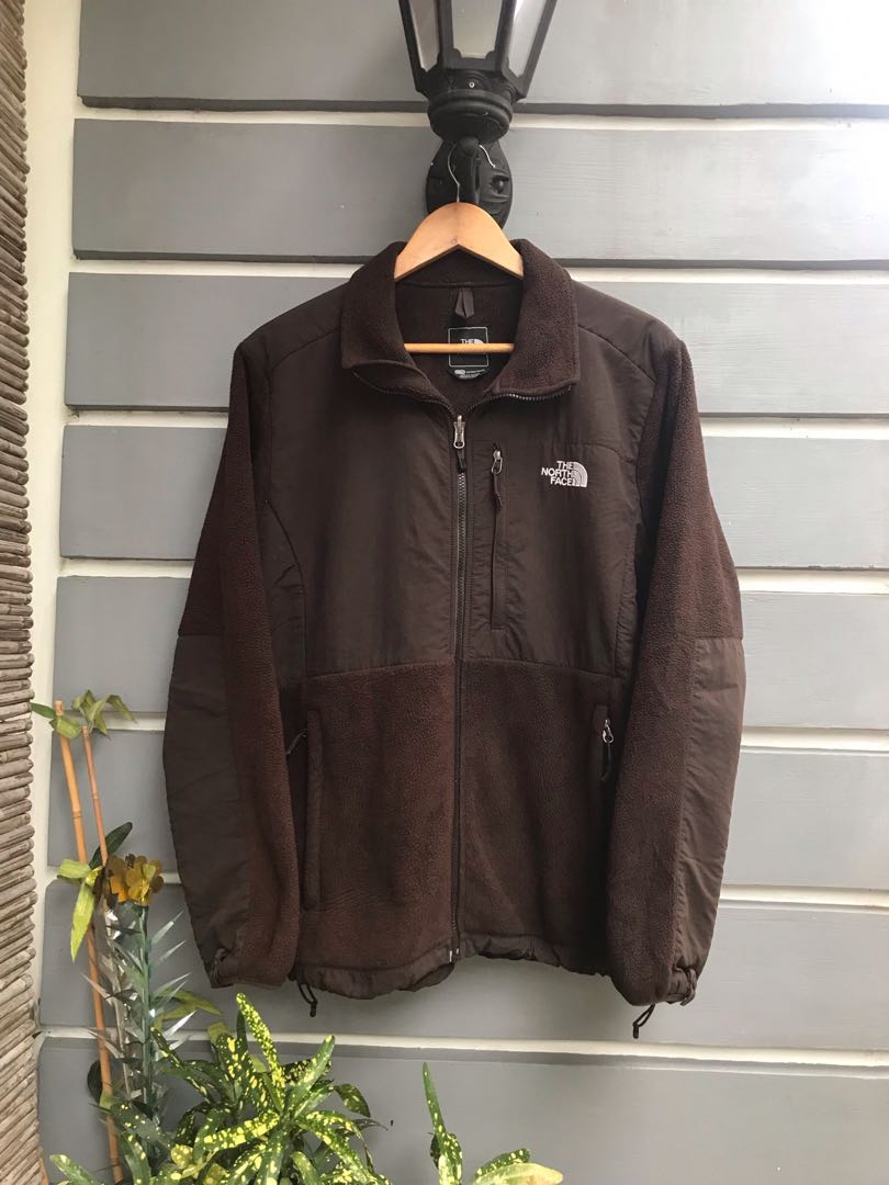 North face denali sales brown