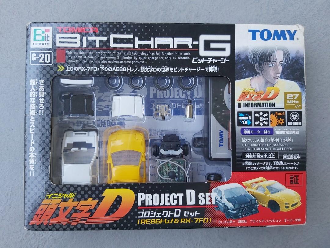 Tomy Bit Char-g 遙控車頭文字D project d vintage classic 懷舊, 興趣