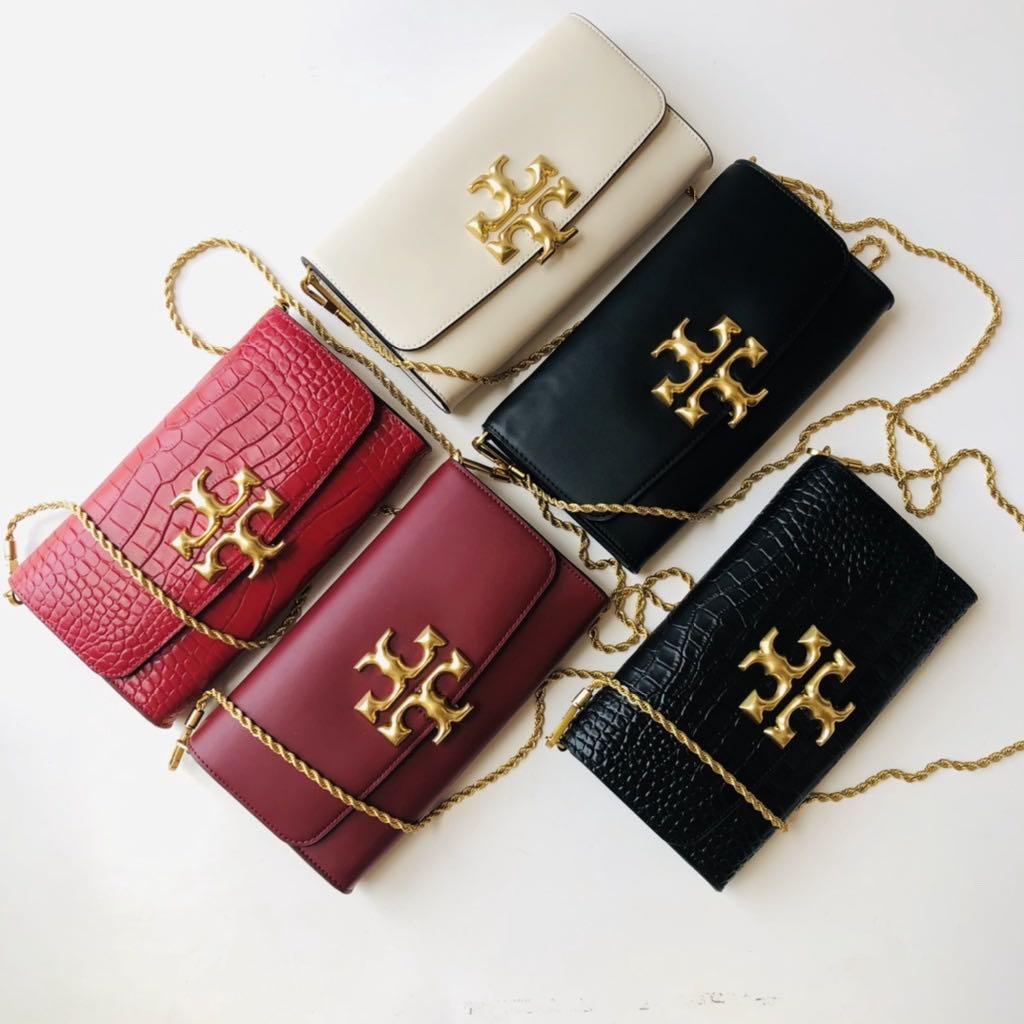 Tory Burch Eleanor Clutch Shoulder Bag, Women's Fashion, Bags & Wallets,  Shoulder Bags on Carousell