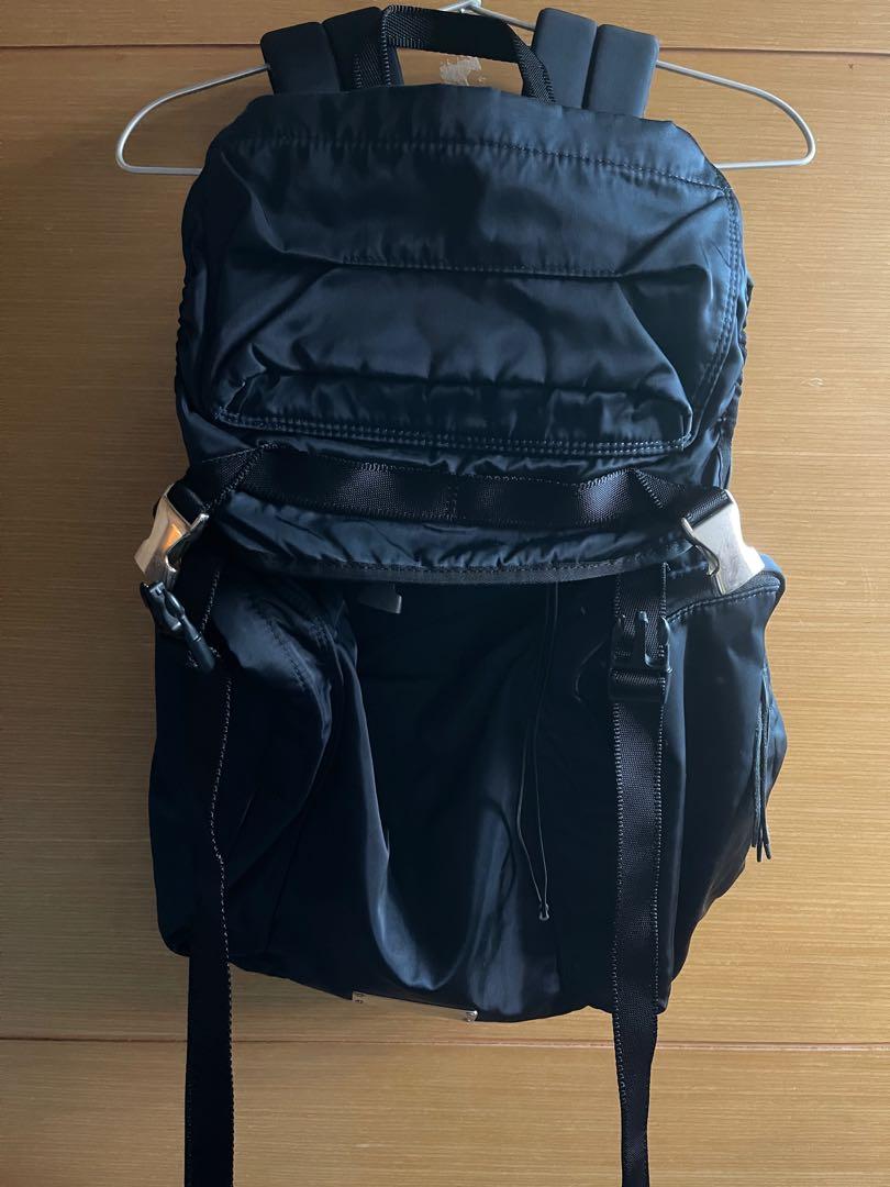 Undercover navy blue nylon backpack, 男裝, 袋, 背包- Carousell