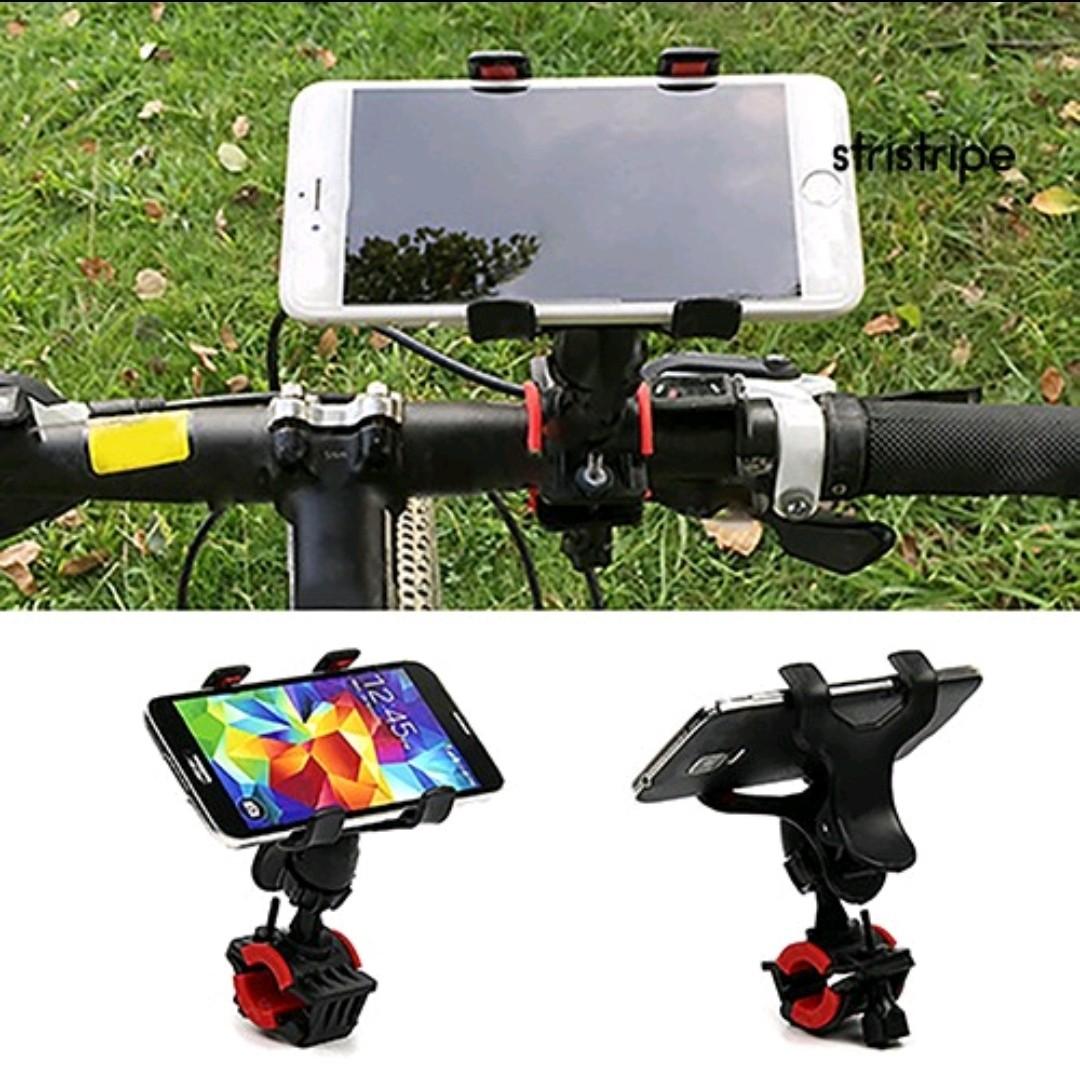 Universal Motorcycle MTB Bicycle Bike Mount GPS Phone Holder, Mobile Phones  & Gadgets, Mobile & Gadget Accessories, Mounts & Holders on Carousell