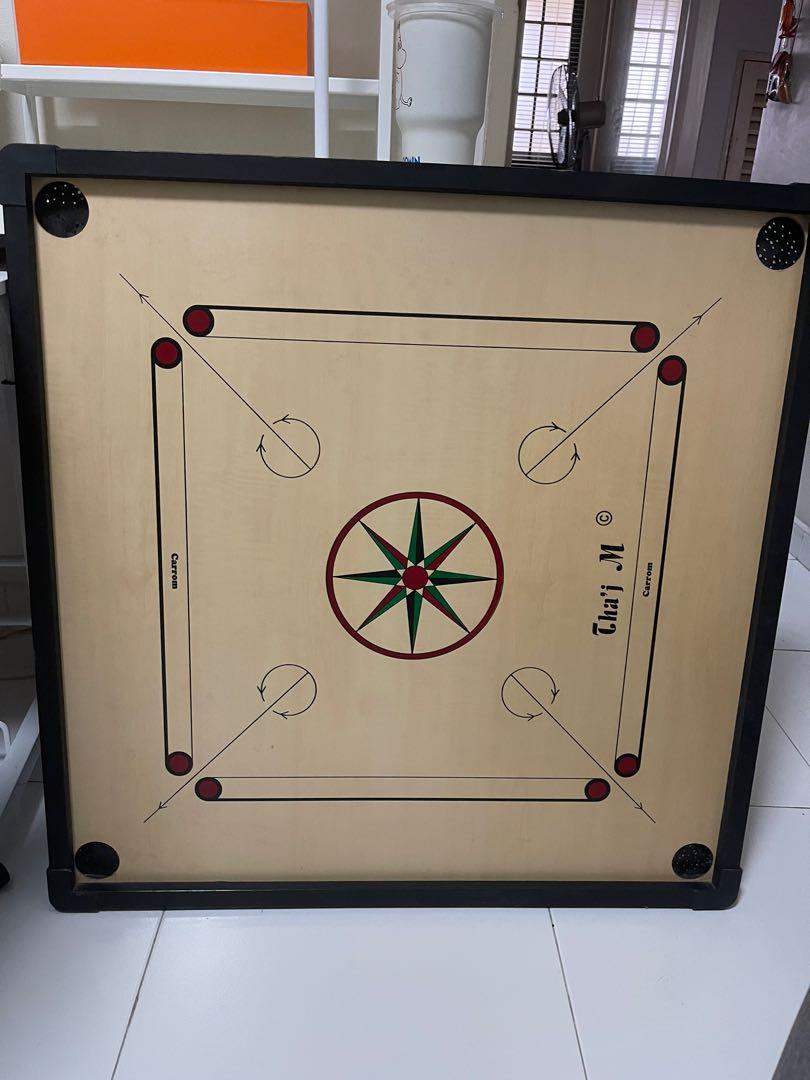 Used Carrom Board, Hobbies & Toys, Toys & Games on Carousell