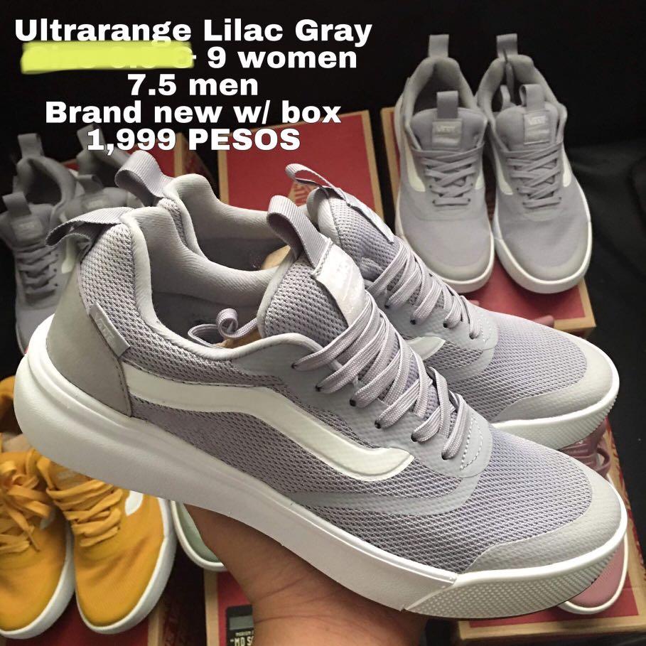 vans ultra range gray