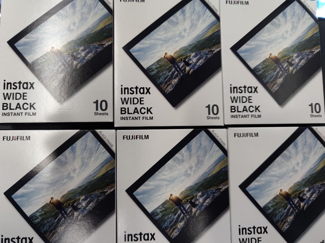 instax wide film black