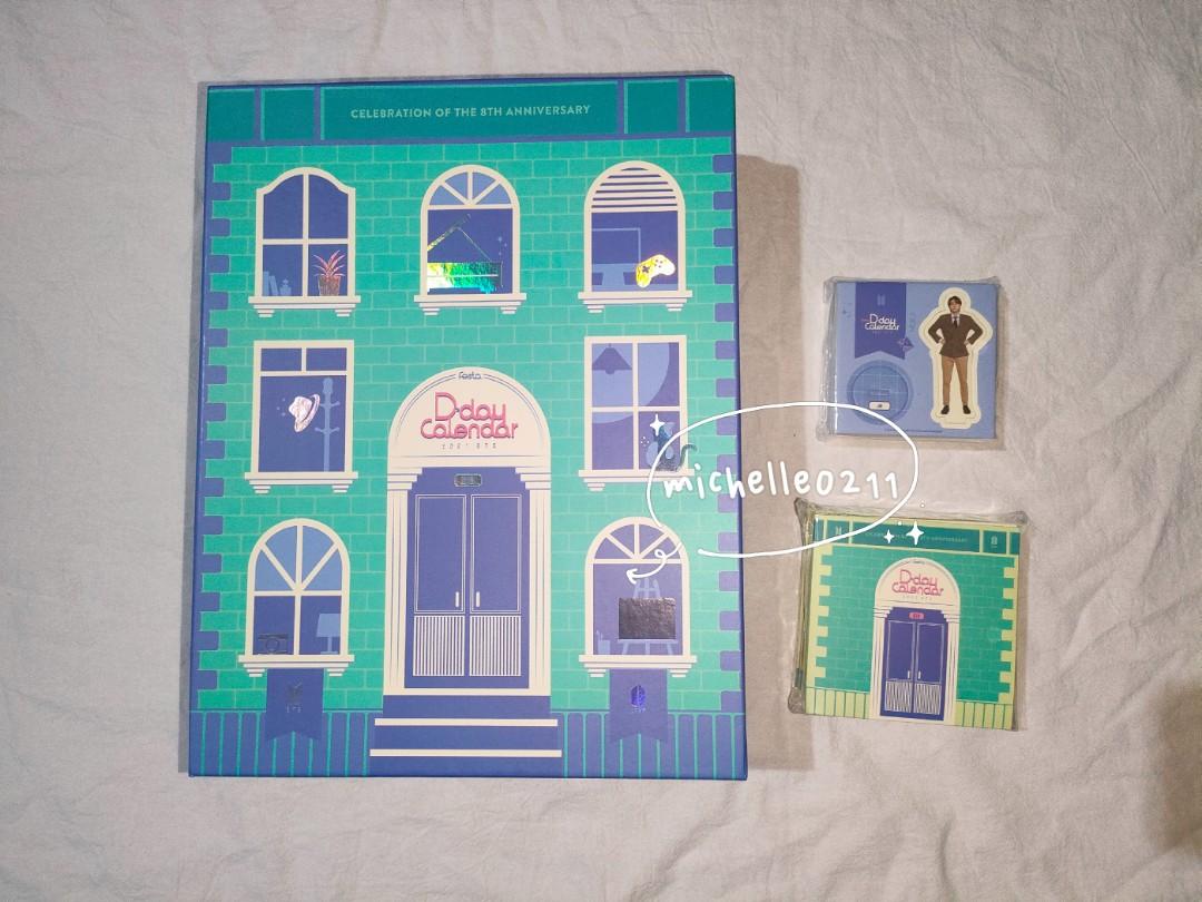 D11 2022 Calendar Wts Bts Festa Calendar Outbox D4 D7 D11 Rm Namjoon Jin Seokjin Suga Yoongi  Jhope Hoseok Jimin Jk Jungkook, K-Wave On Carousell