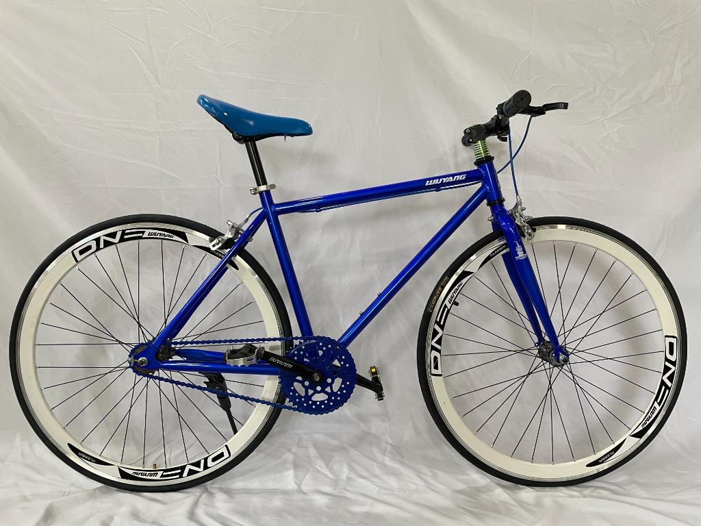 Wuyang 700C Blue Purple Fixie Single Speed Bicycle Bike 2 Colours