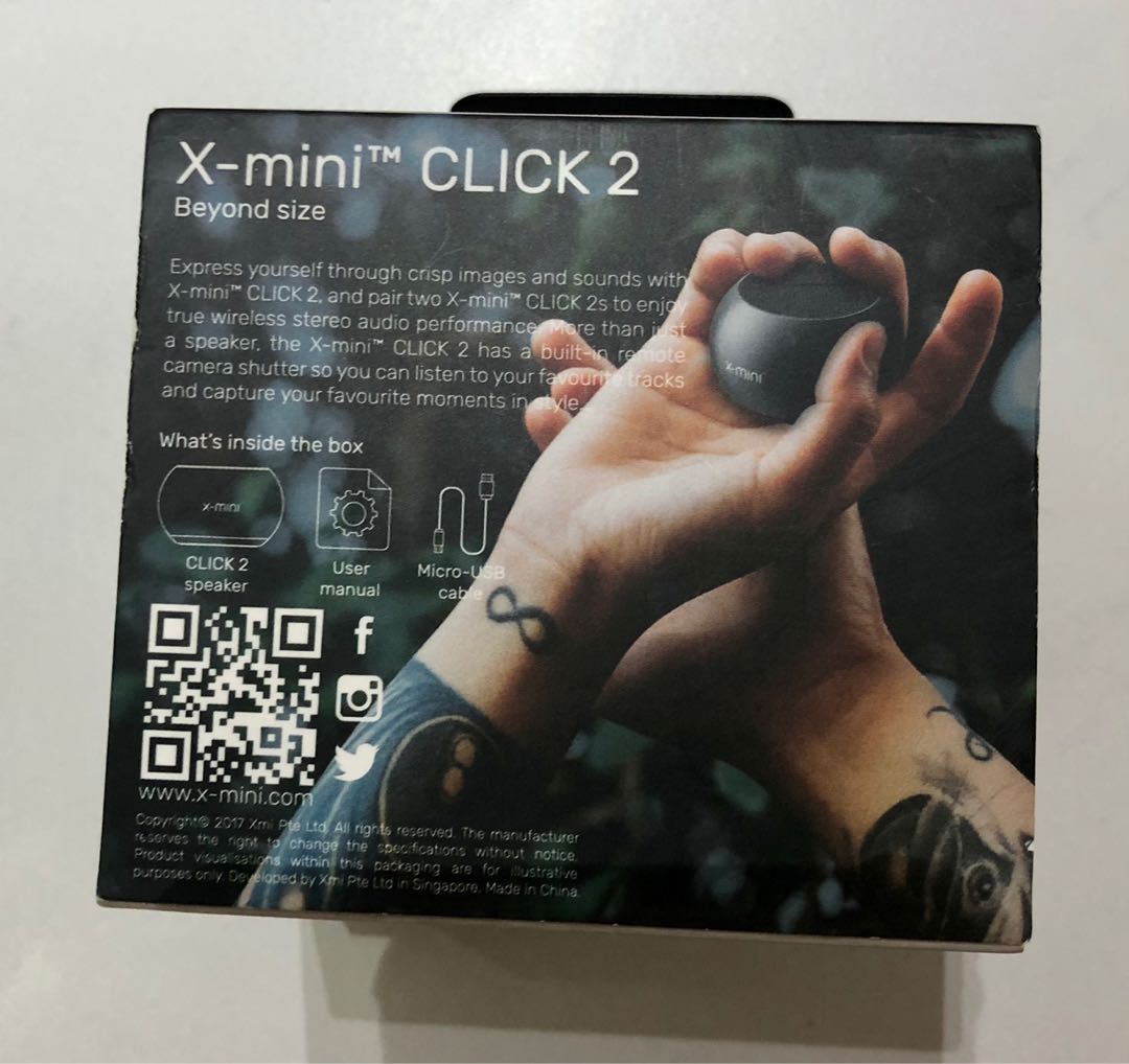 X-mini CLICK 2 Bluetooth Speaker (U.P 