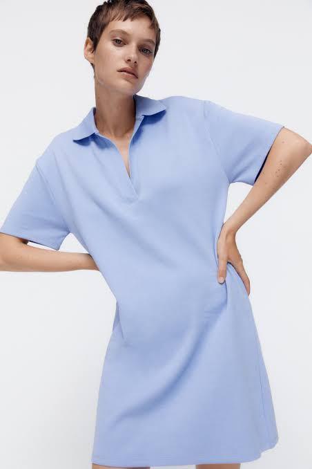 REPRICED🌸Zara Polo Dress, Women's Fashion, Dresses u0026 Sets, Dresses on  Carousell