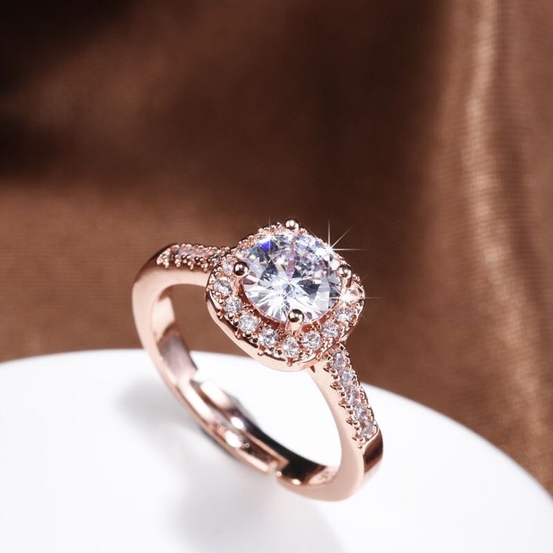 Rose gold discount fashion rings