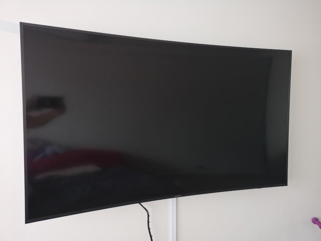 55 inch Samsung Curved Smart TV, TV & Home Appliances, TV