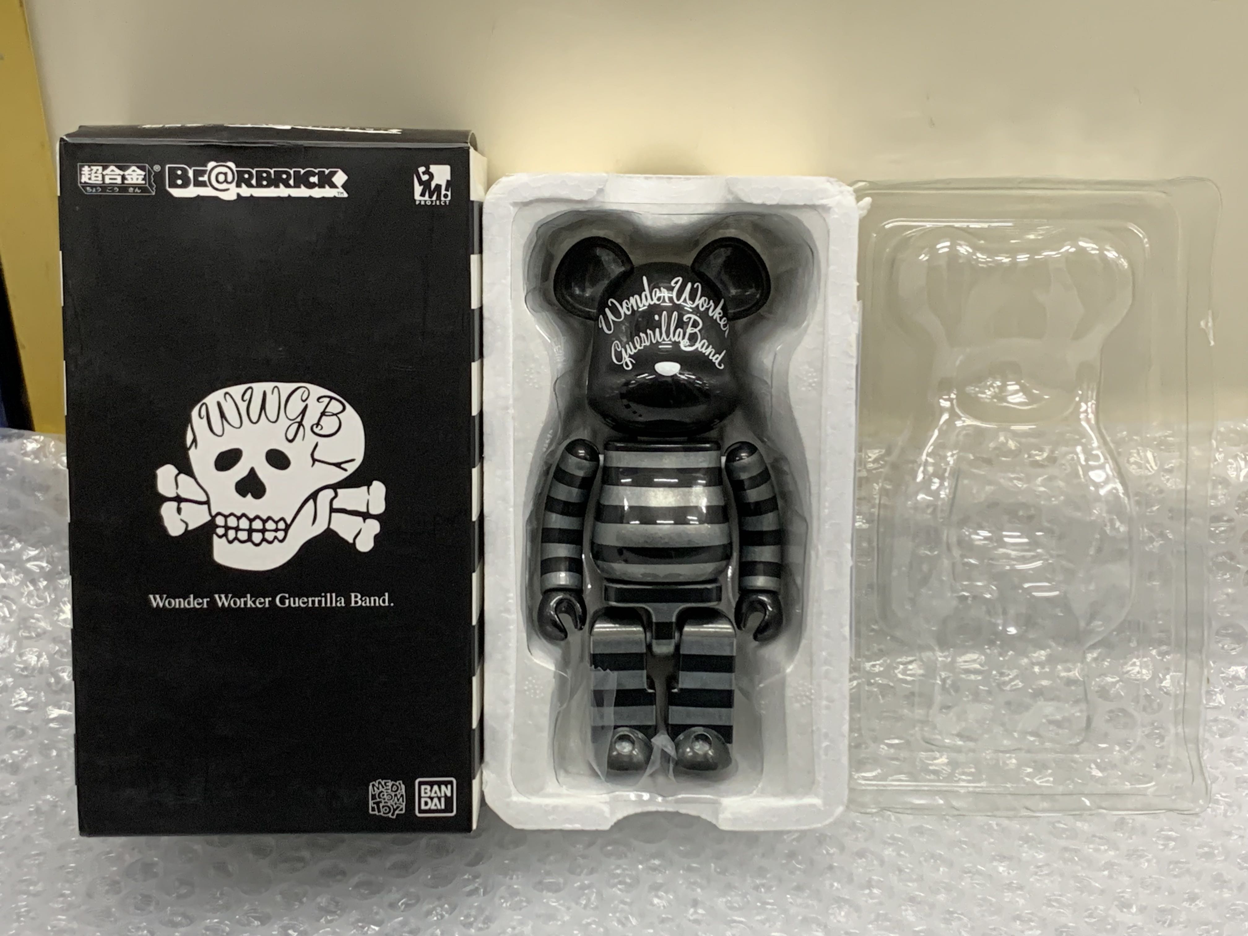 CHOGOKIN 超合金200% MEDICOM TOY BE@RBRICK X Wonder Worker Guerrilla band X  SASQUATCHfabrix WWGB Squatch