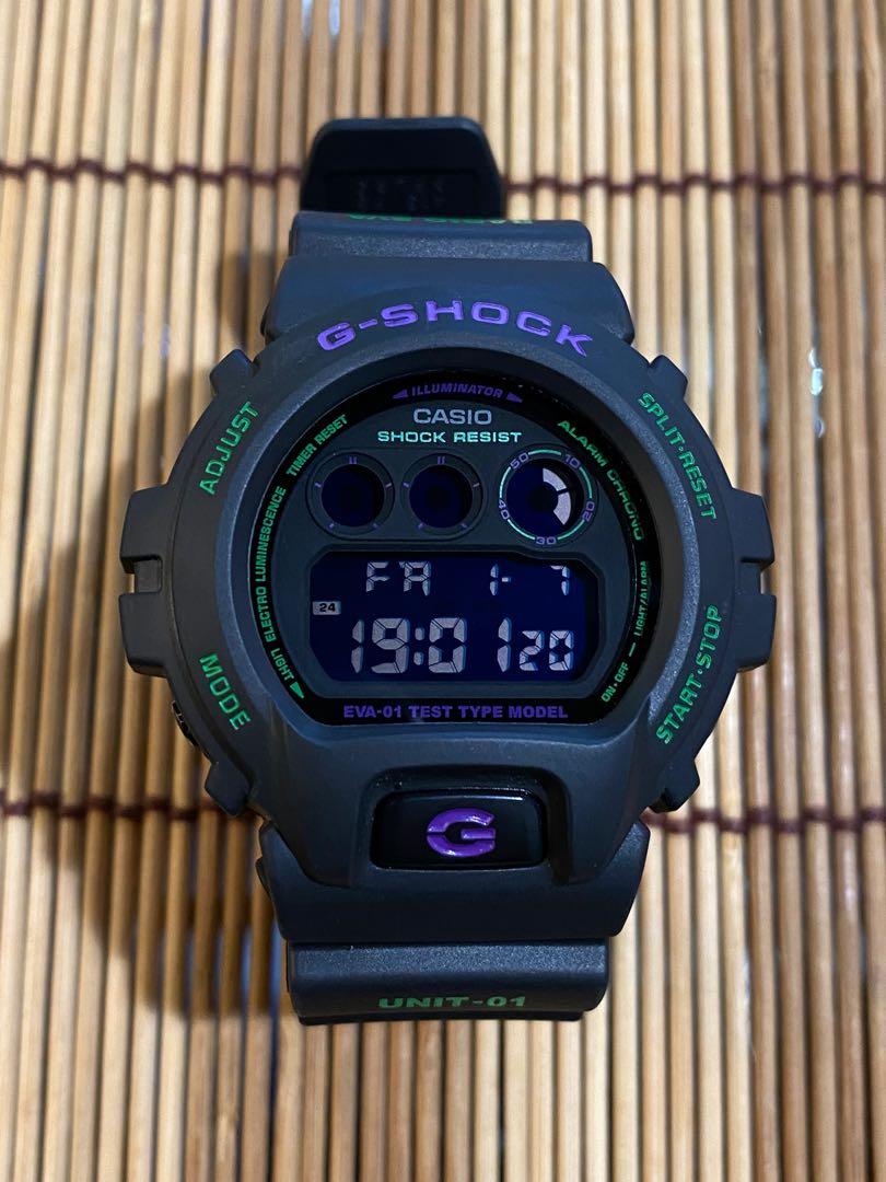 中古二手G-Shock x Evangelion Radio Eva DW-6900FS DW6900 dw6900 新