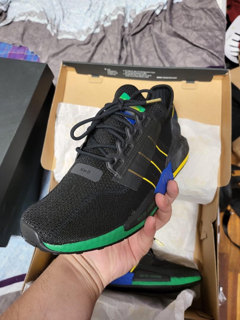 Adidas NMD R1 V2 Rio De Janeiro, Men's Fashion, Footwear, Sneakers on  Carousell