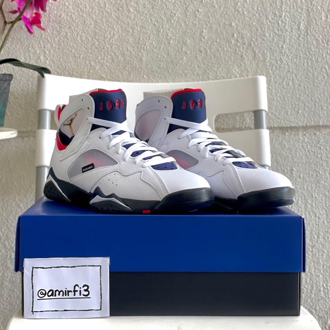 Air Jordan 7 x PSG, Men's Fashion, Footwear, Sneakers on Carousell
