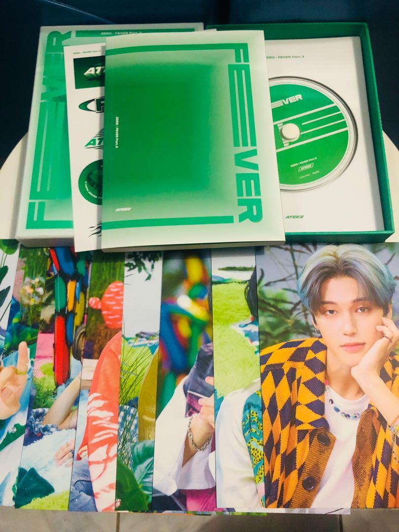 Ateez Album Fever Pt3 Hobbies And Toys Memorabilia And Collectibles K Wave On Carousell