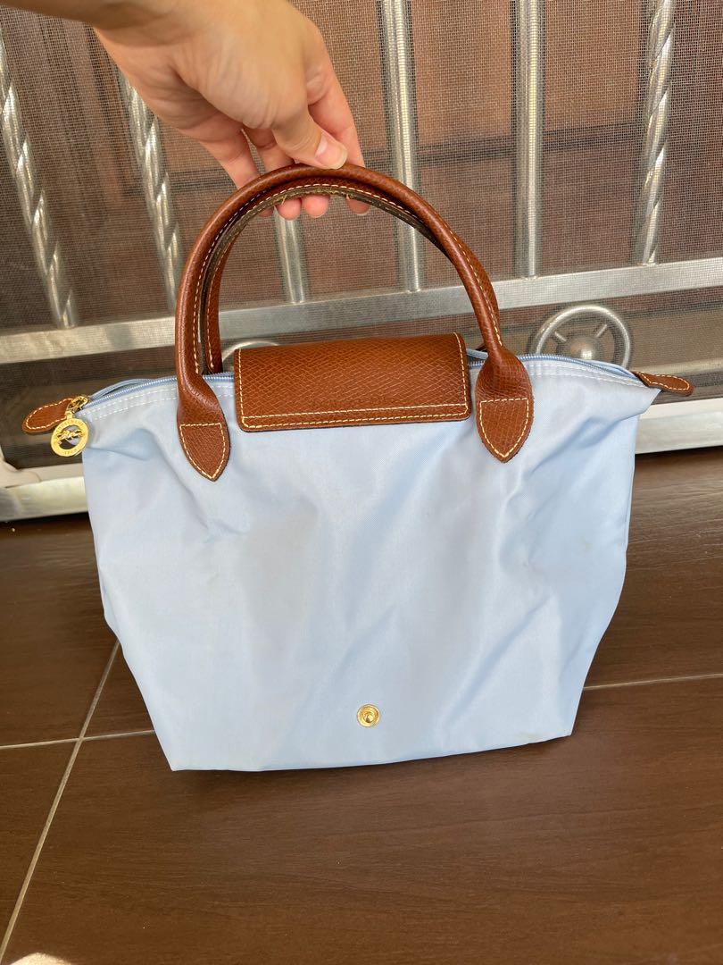 Light blue longchamp bag online