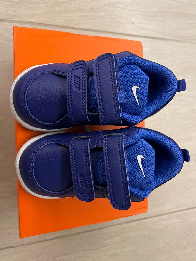 Authentic Nike Pico (TDV) Size 6C Deep Blue Sport Shoes, Babies Kids, Babies & Kids Fashion on Carousell