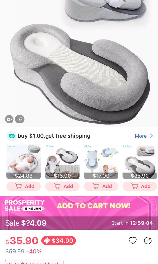 Baby wedge pillow for reflux