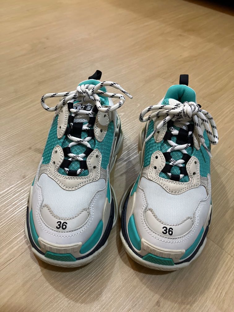 balenciaga authenticity shoes Tiffany Color, Women's Fashion, Footwear