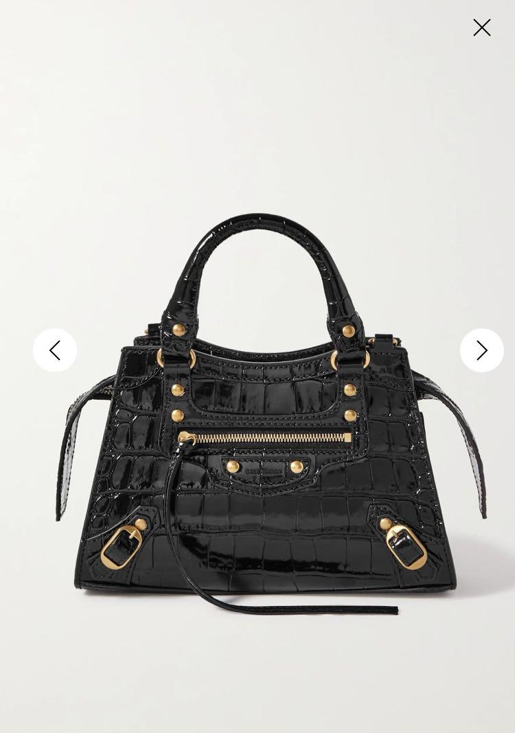 Balenciaga classic city mini leather tote store