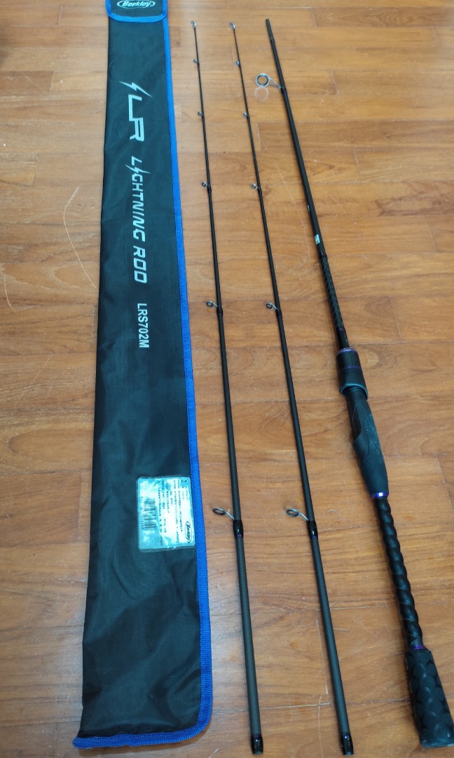 Berkley Lightning BSLR 662ML spin rod, Sports Equipment, Fishing on  Carousell