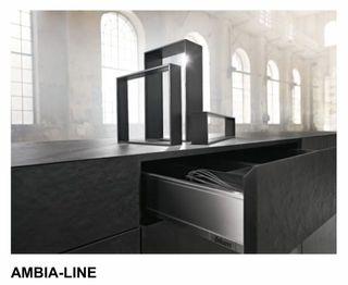 BLUM AMBIA-LINE interior Organiser in Steel and Wood frame (Nebraska Oak)