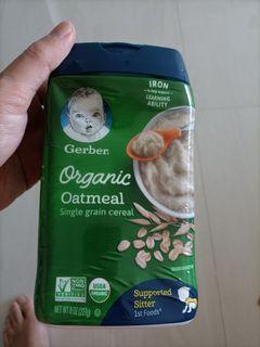 BN 3x Gerber oatmeal. For cheap sale.