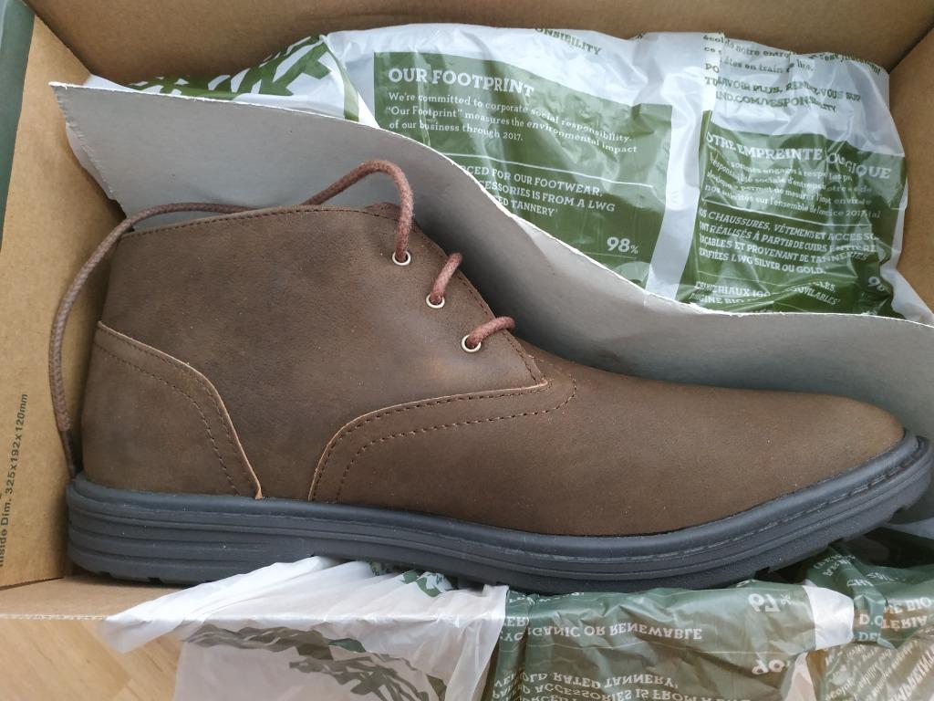 BNIB Genuine Timberland Sawyer Lane Waterproof Dark Brown Oxfords shoes Size US 8.5